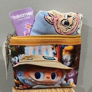 Cute Coin Purse, Socks & Hand Cream!